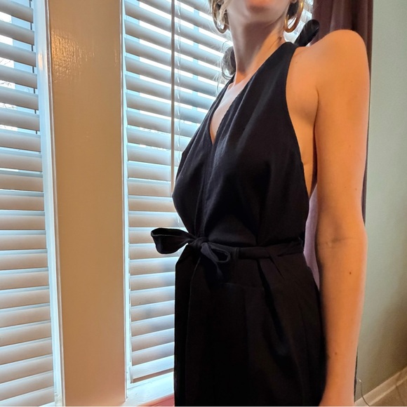 FP Beach Black Halter Dress - Picture 2 of 9